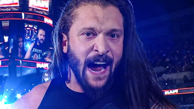 Karrion KRoss during an arena interview on an episode of 