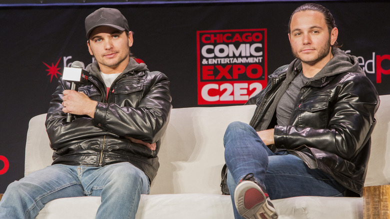 Nick and Matt Jackson attending C2E2, 2020.