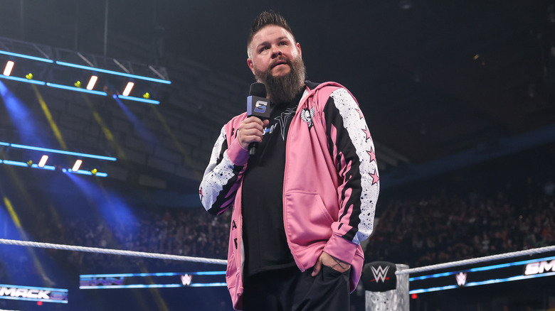 Kevin Owens in the ring