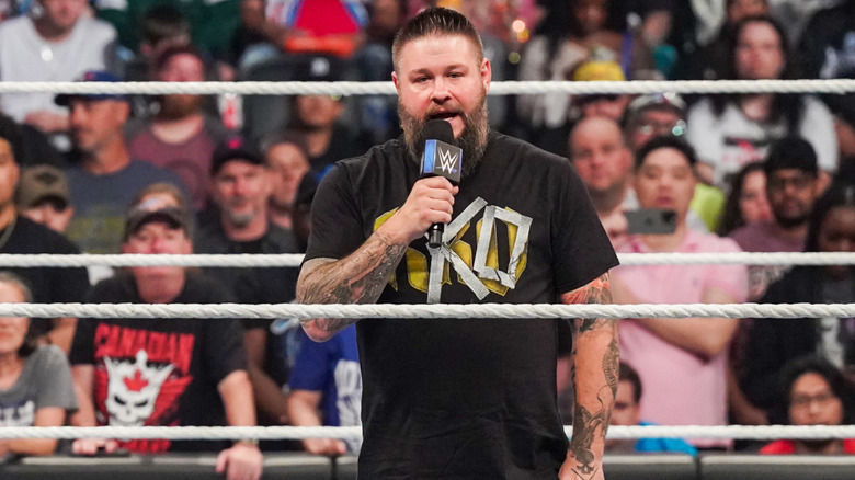 Kevin Owens talking