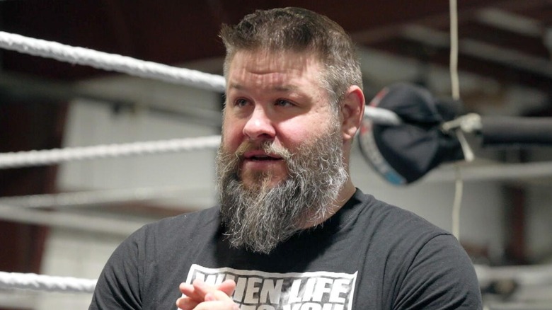 Kevin Owens talking