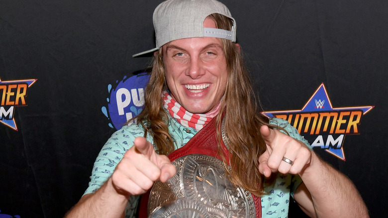 Matt Riddle smiling