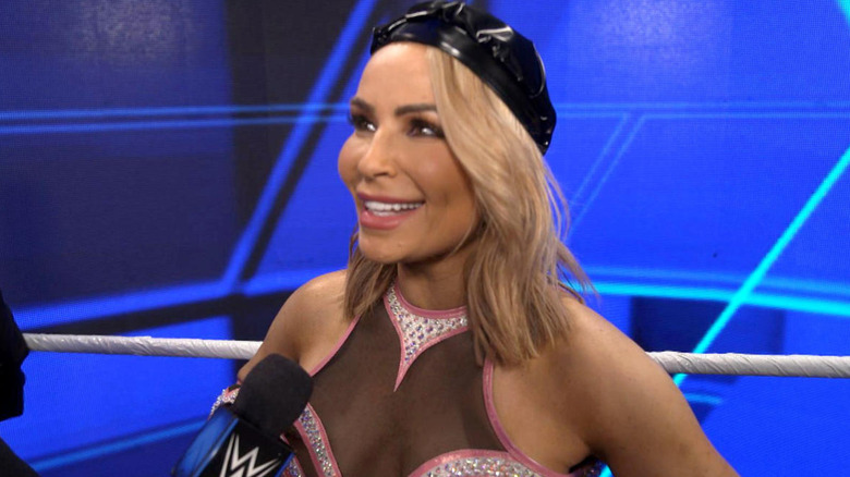 Natalya smiling