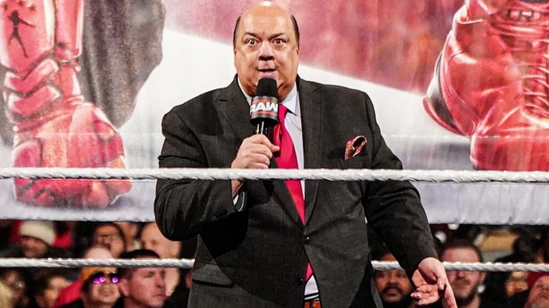 Paul Heyman talking