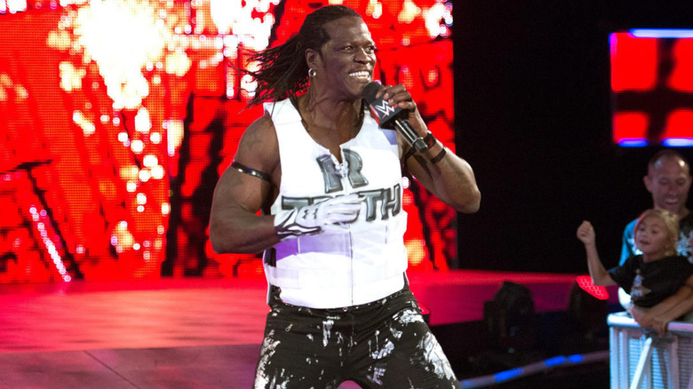 R-Truth performing
