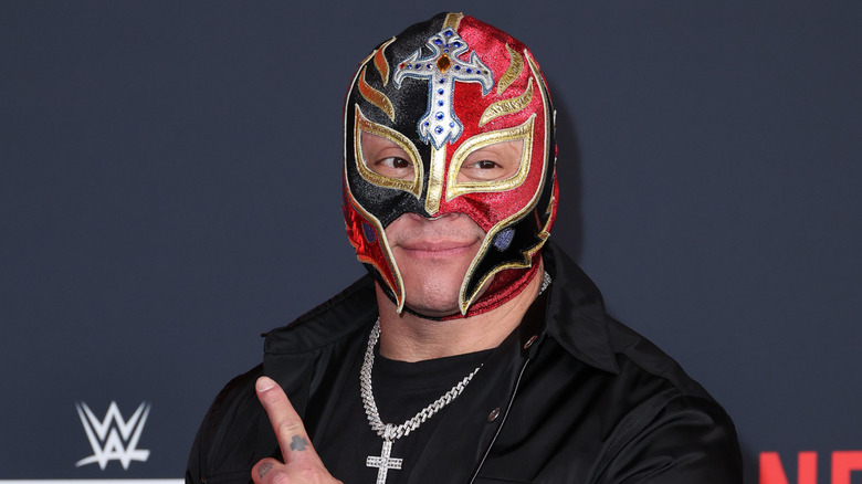 Rey Mysterio attends the Los Angeles Premiere Of Netflix's 