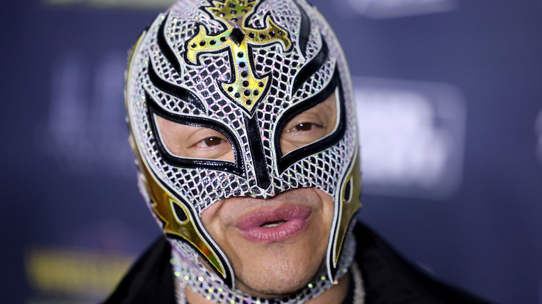 Rey Mysterio talking