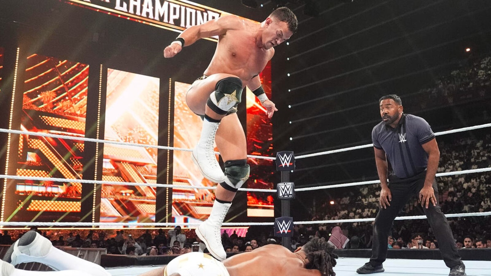 Ricky Saints has a clear path to beating Trick Williams in their rematch