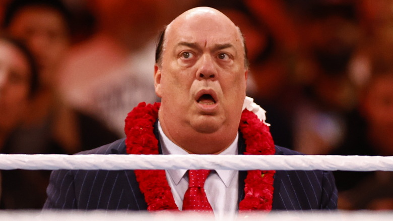 Paul Heyman at ringside