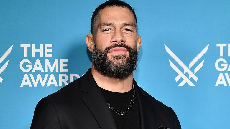 Roman Reigns attends The Game Awards 2025 at the Peacock Theater, December 2025.