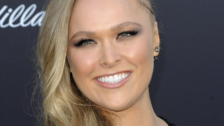 Ronda Rousey smiling