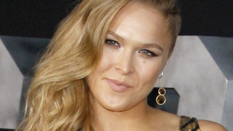 Ronda Rousey smiling