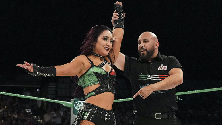 Roxanne Perez victorious at Night One of TripleMania 2026