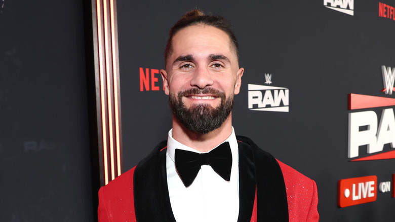 Seth Rollins attends Netflix's Debut of WWE Monday Night Raw