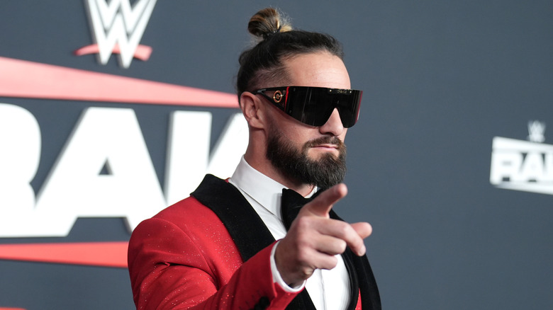 Seth Rollins attends the Los Angeles Premiere Of Netflix's 