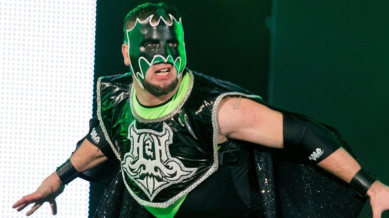 The Hurricane makes his entrance 