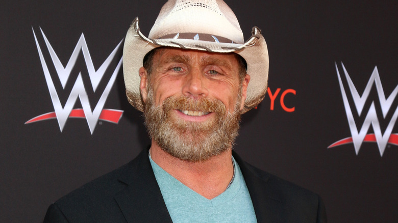 Shawn Michaels smiling