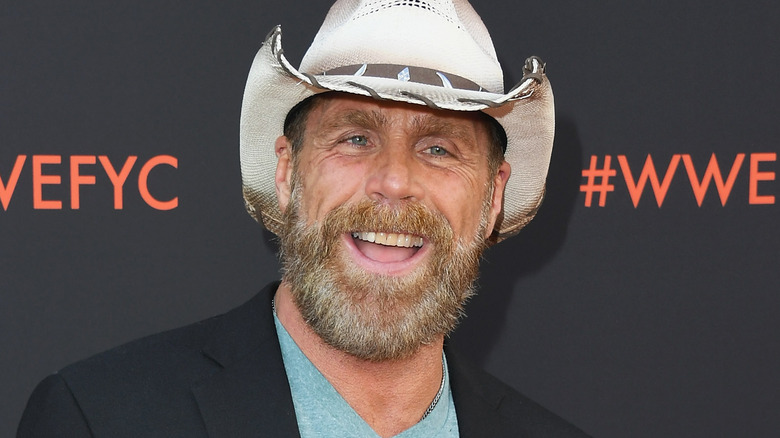 Shawn Michaels smiling