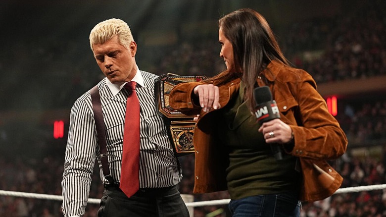 Stephanie McMahon slaps Cody Rhodes