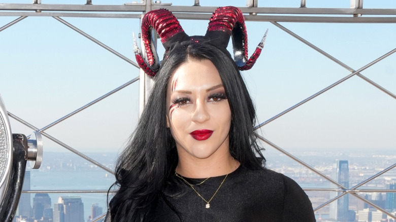 Stephanie Vaquer at the Empire State Building