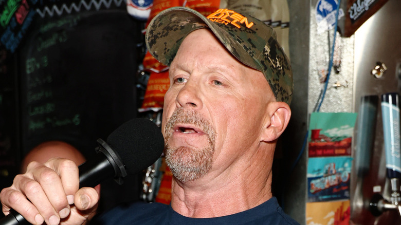 Steve Austin talking