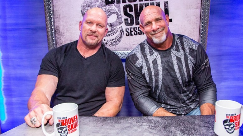 Stone Cold Steve Austin and Goldberg