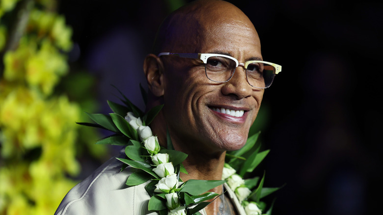 Dwayne Johnson attends Disney's 
