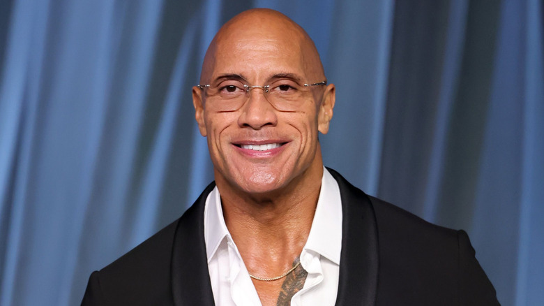 Dwayne Johnson attends the Academy Museum 5th Annual Gala