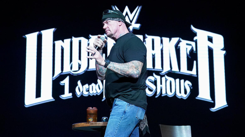 The Undertaker doing his one man show