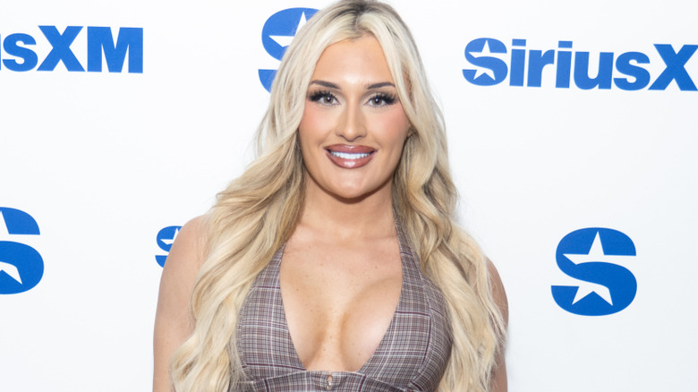 Tiffany Stratton smiling