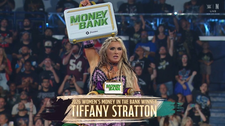 Tiffany Stratton at WWE Money in the Bank 2026