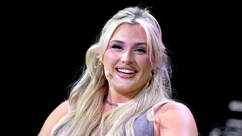Tiffany Stratton speaks onstage during Fanatics Fest NYC 2025