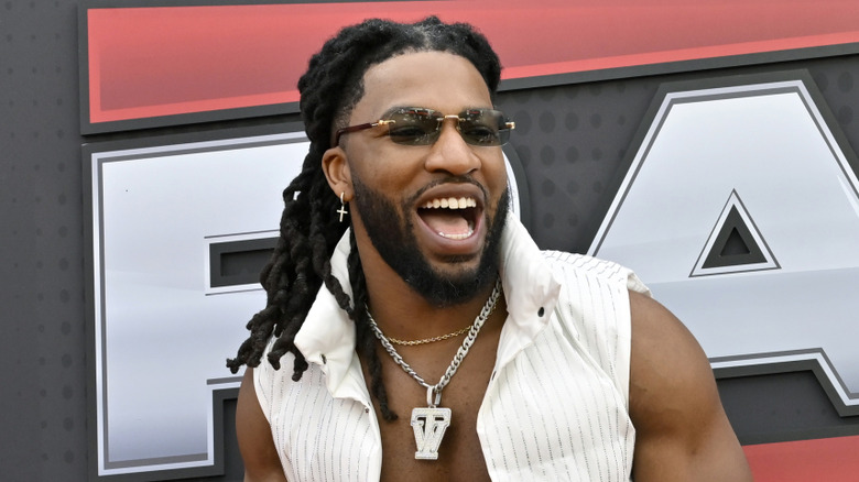 Trick Williams attends Netflix Presents: The Raw Brunch on April 20, 2026 in Las Vegas, Nevada.