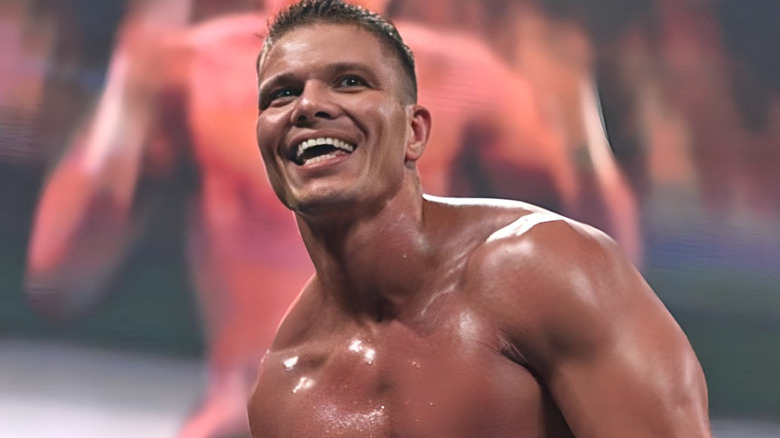 TJ Wilson smiling