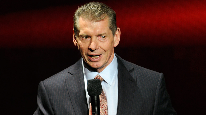 Vince McMahon speaking