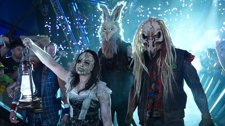 The Wyatt Sicks making their entrance in WWE