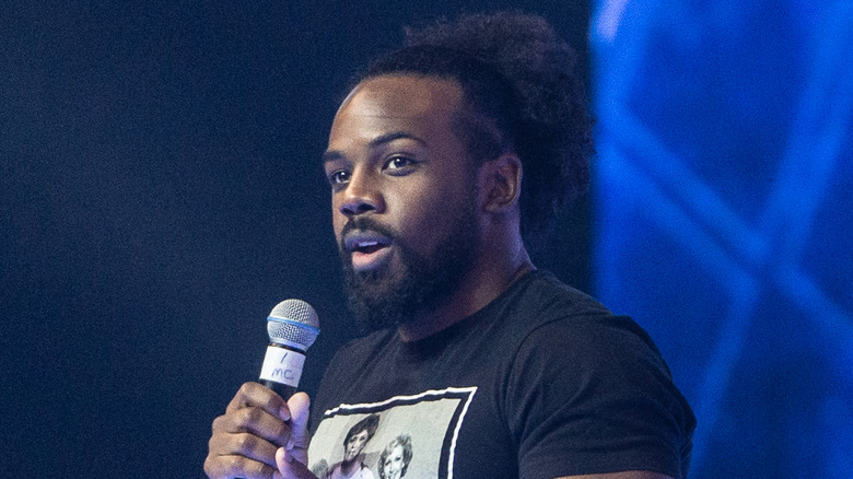 Xavier Woods speaking