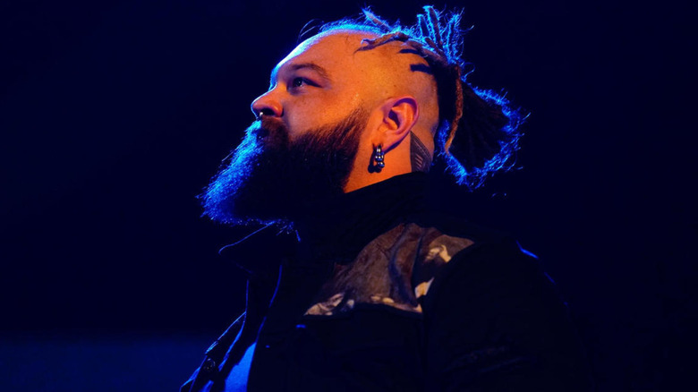 Bray Wyatt wearing an earring
