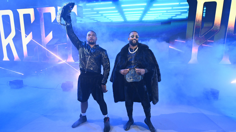 Street Profits with their tag titles
