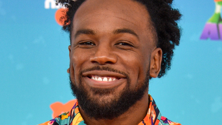 Xavier Woods smiling