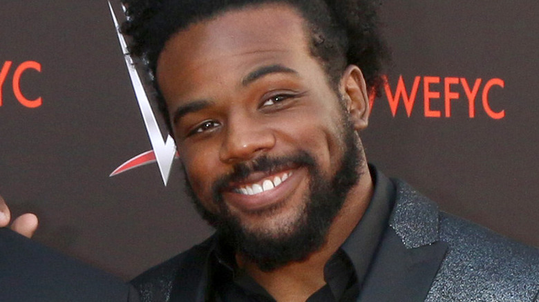 Xavier Woods smiling