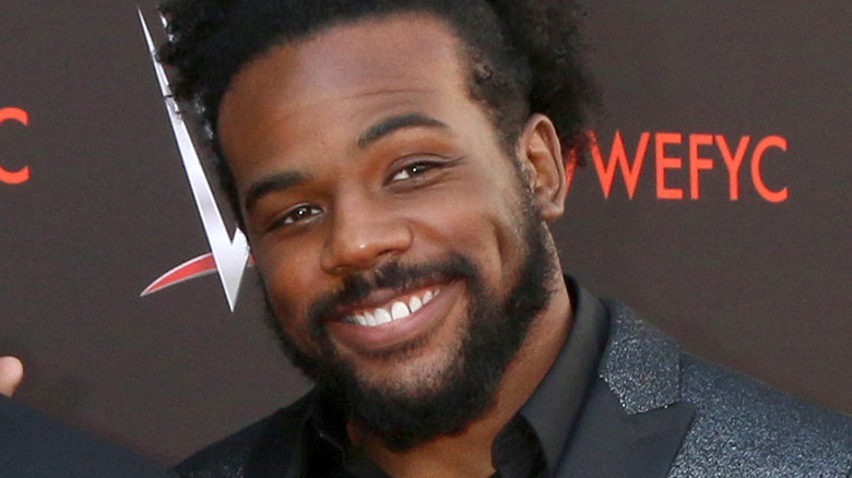 Xavier Woods smiling