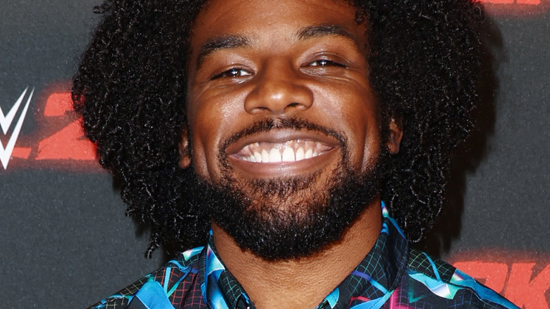 Xavier Woods smiling