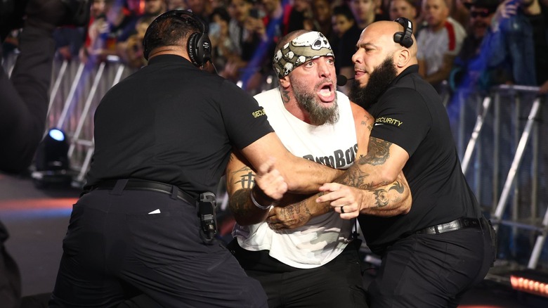 Mark Briscoe gets involved at All In