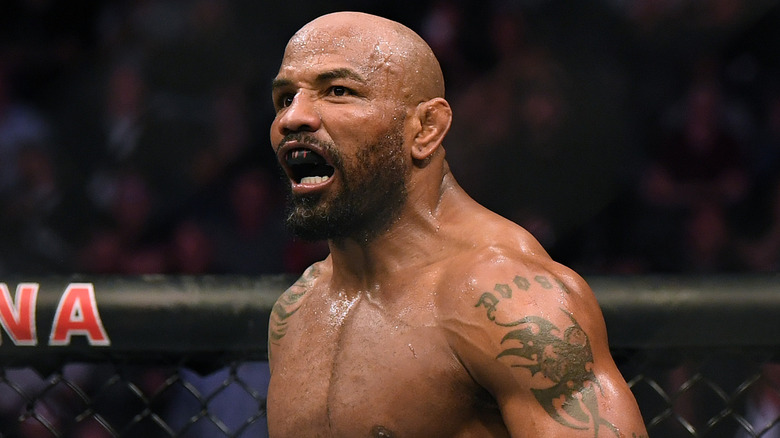 Yoel Romero in the Octagon