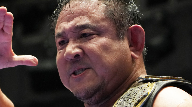 Yuji Nagata in the ring