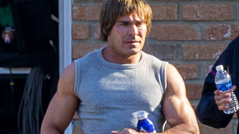 Zac Efron Looks Bulked Up on Louisiana Set of The Iron Claw