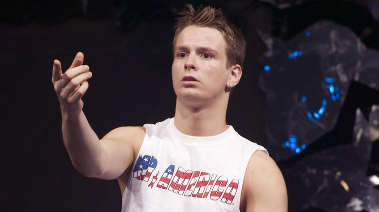 Zach Gowen Gestures On WWE TV