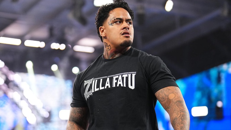 Zilla Fatu during his 