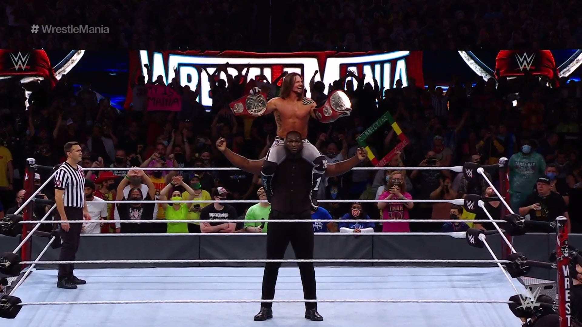 New champions for the tag team crowned at WrestleMania 37 Night One